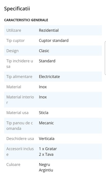 Pachet Hausberg cuptor electric incorporabil HB8053 Plita HB555
